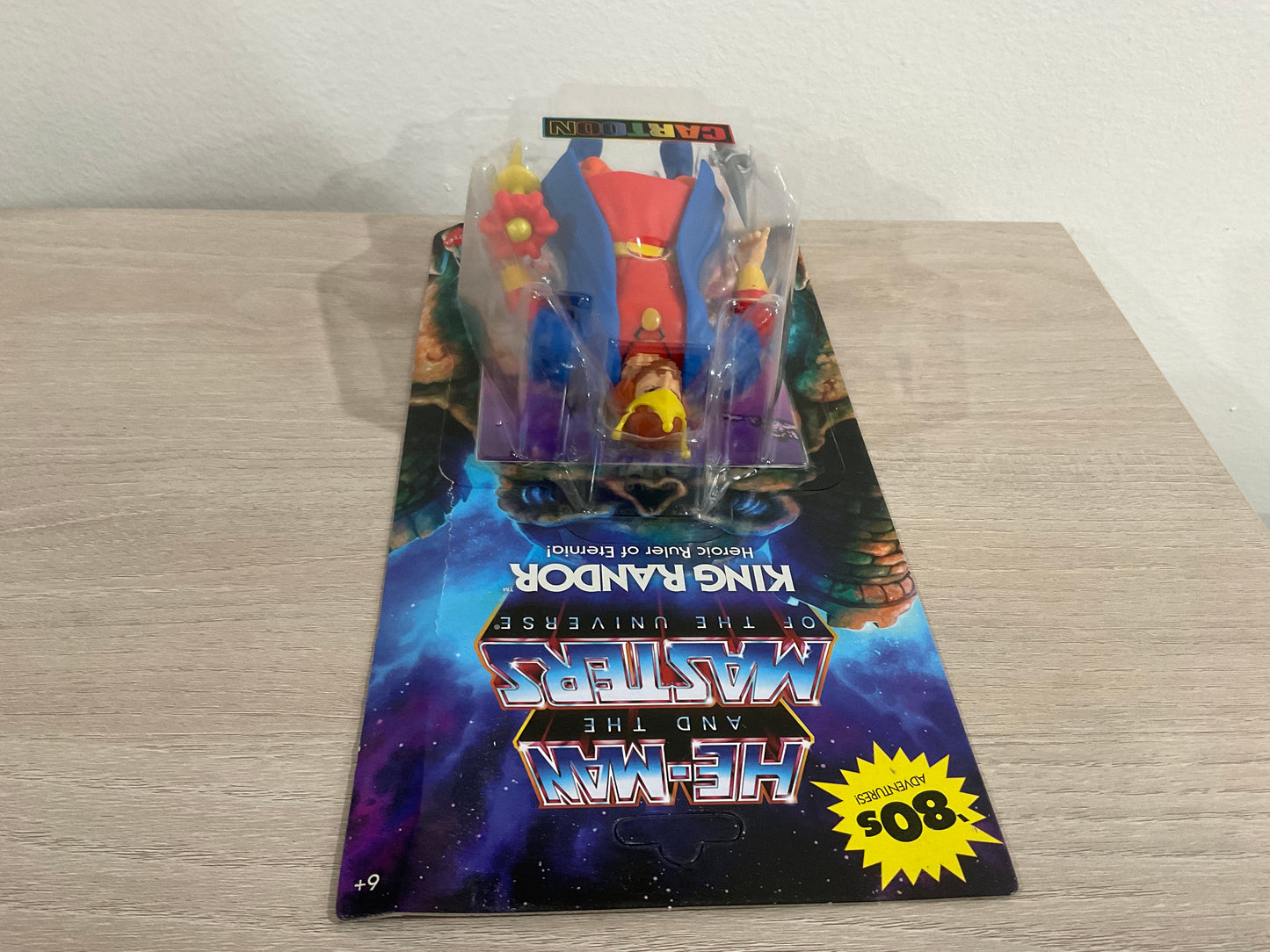 Masters of the Universe Origins King Randor Cartoon Collection 5.5-Inch Figure Mattel - Substandard Card 4