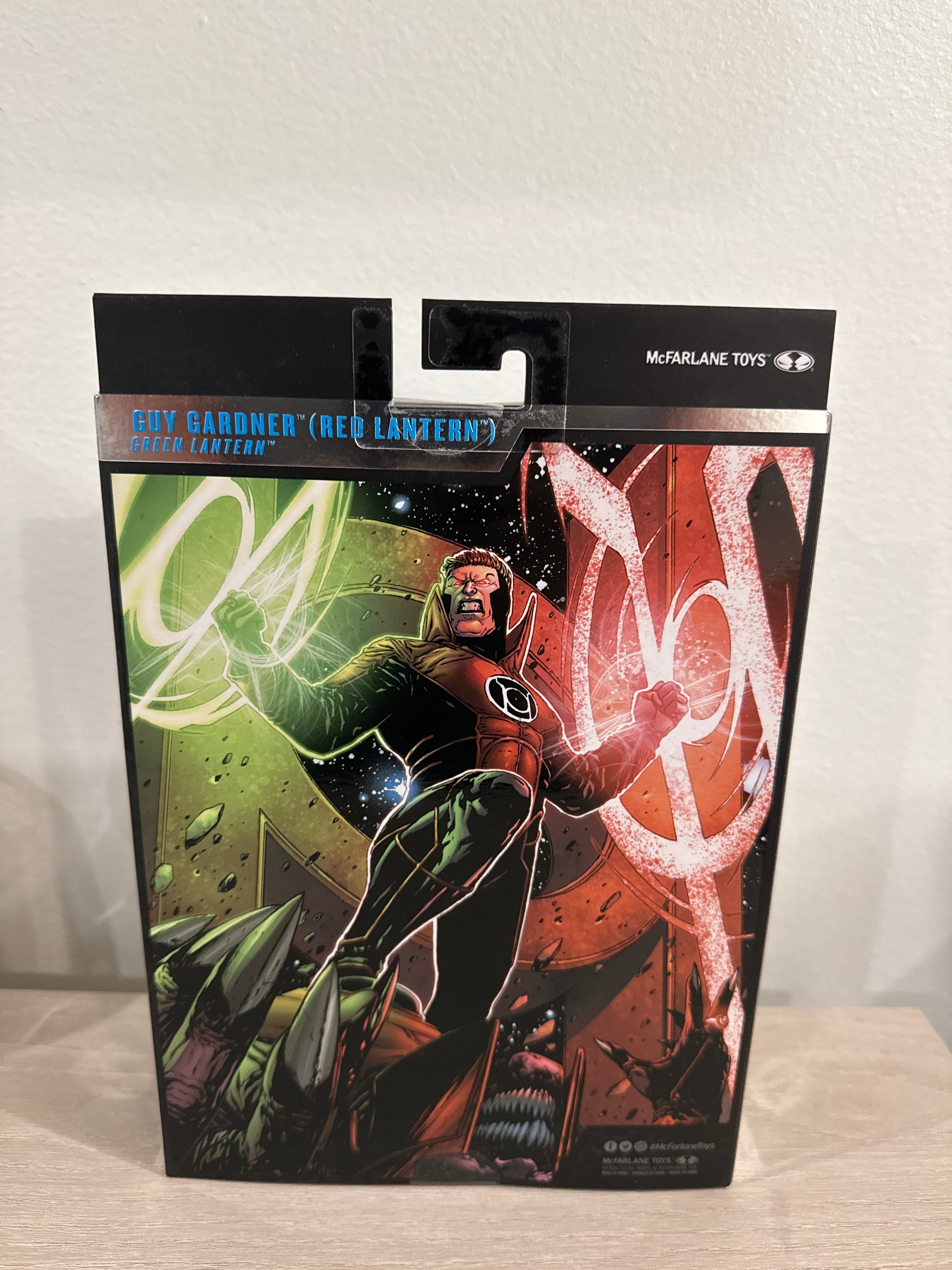 DCマルチバース ガイ・ガードナー (レッド プラチナム) McFarlane DC Multiverse Guy Gardner Red Lantern - Red