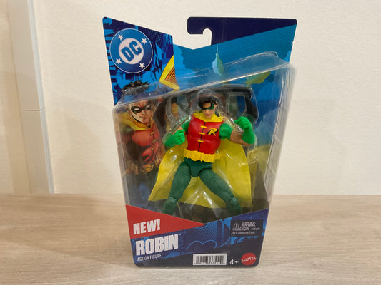 Robin Action Figure – DC Super-Villains Series 01 6-Inch Figure by Mattel