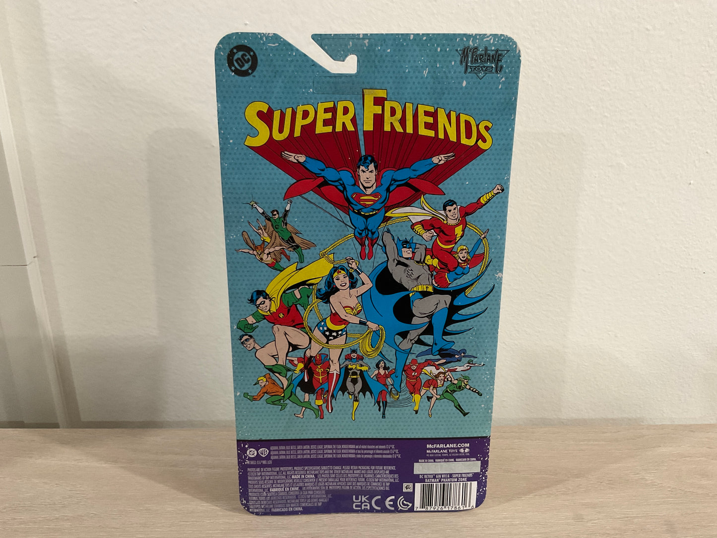 Super Friends Batman (Phantom Zone) Red Platinum Edition 6-Inch Scale Action Figure