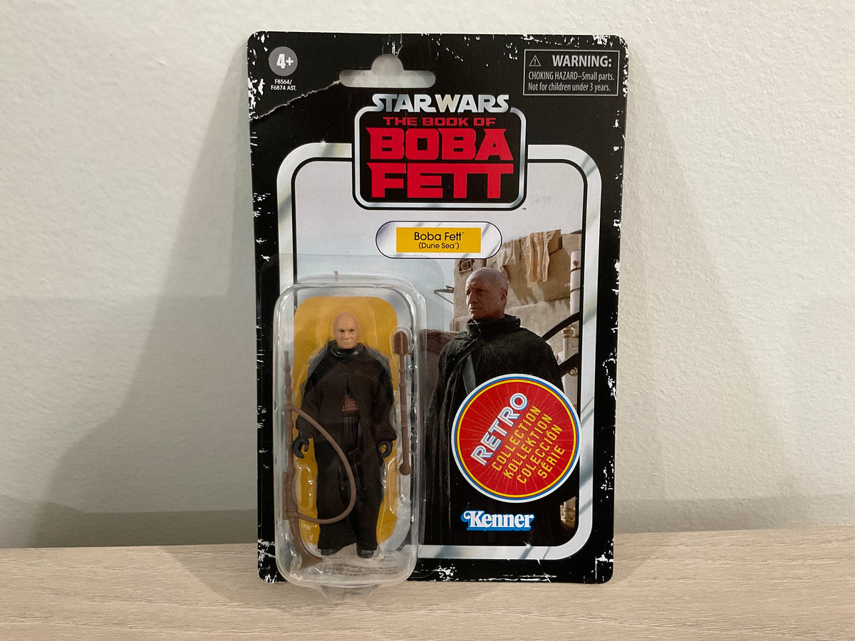 Star Wars Retro Collection Boba Fett (Dune Sea) 3.75" – Substandard Card 1