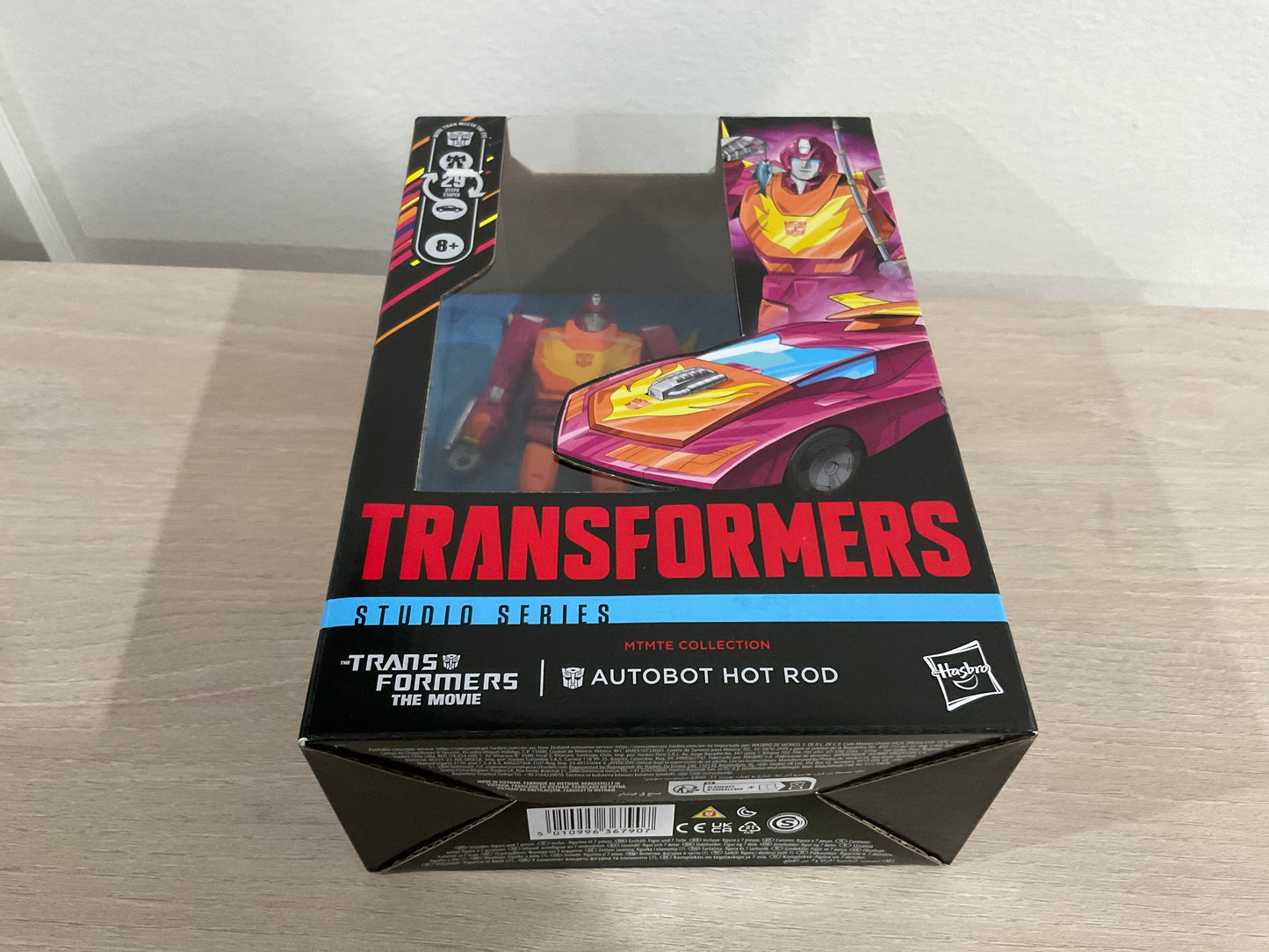 Transformers Studio Series MTMTE Collection Autobot Hot Rod Voyager Class Action Figure – The Transformers: The Movie