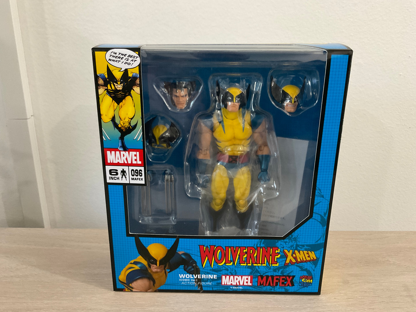 MAFEX No.096 Wolverine Comic Version 2nd Reissue X-Men Figure