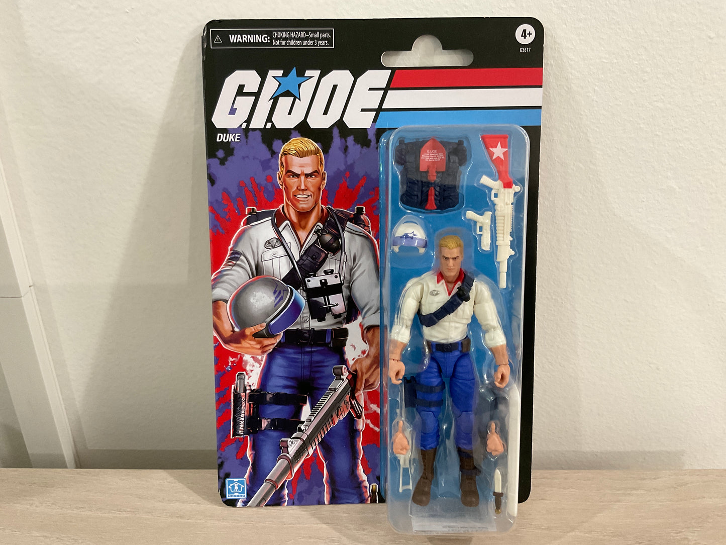 G.I. Joe Classified Series Retro Cardback USA Duke America’s 250th Birthday 6-Inch Action Figure - Exclusive