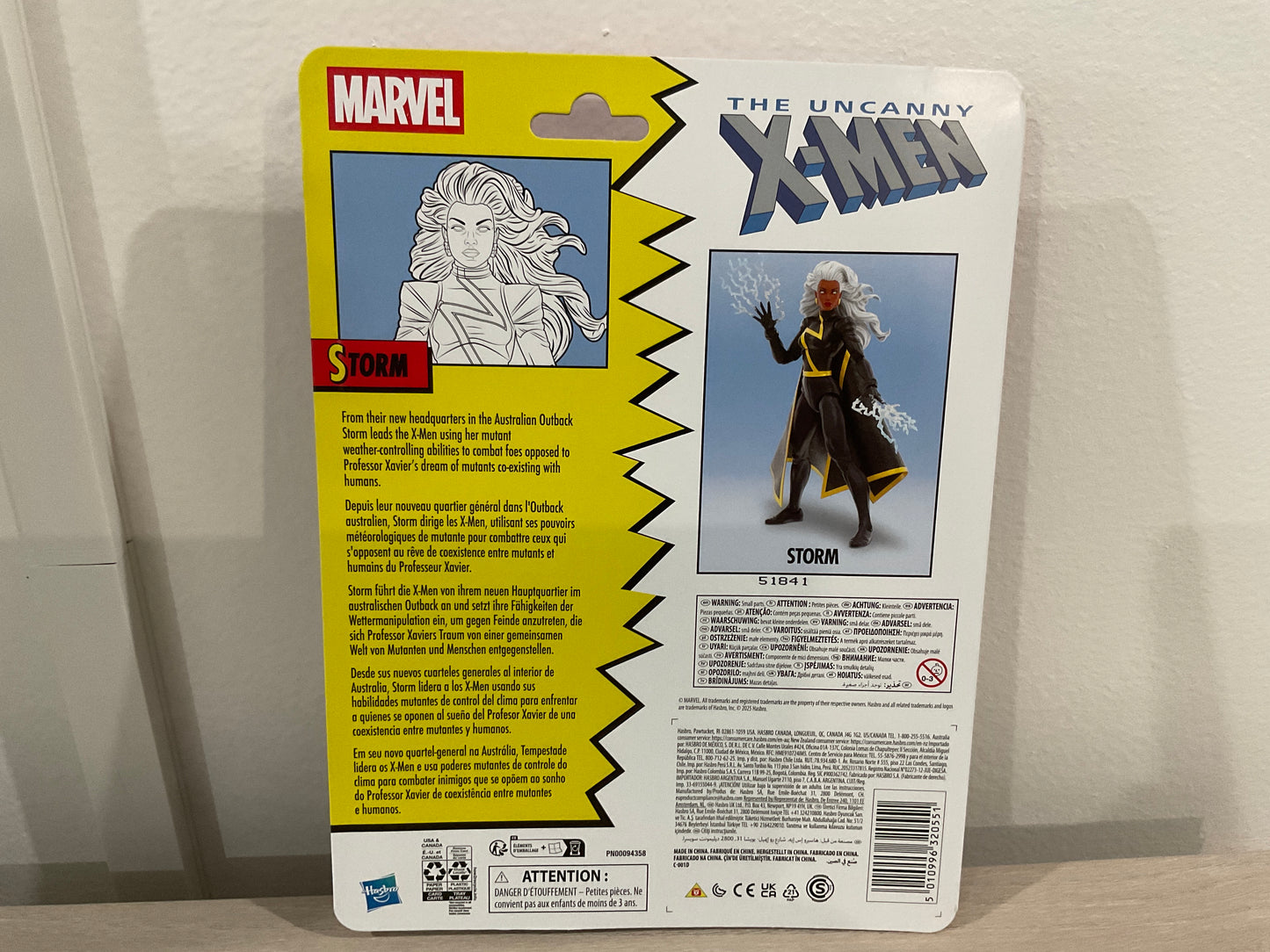 Marvel Legends Series Storm — X-Men Comics-Inspired 6″ Action Figure