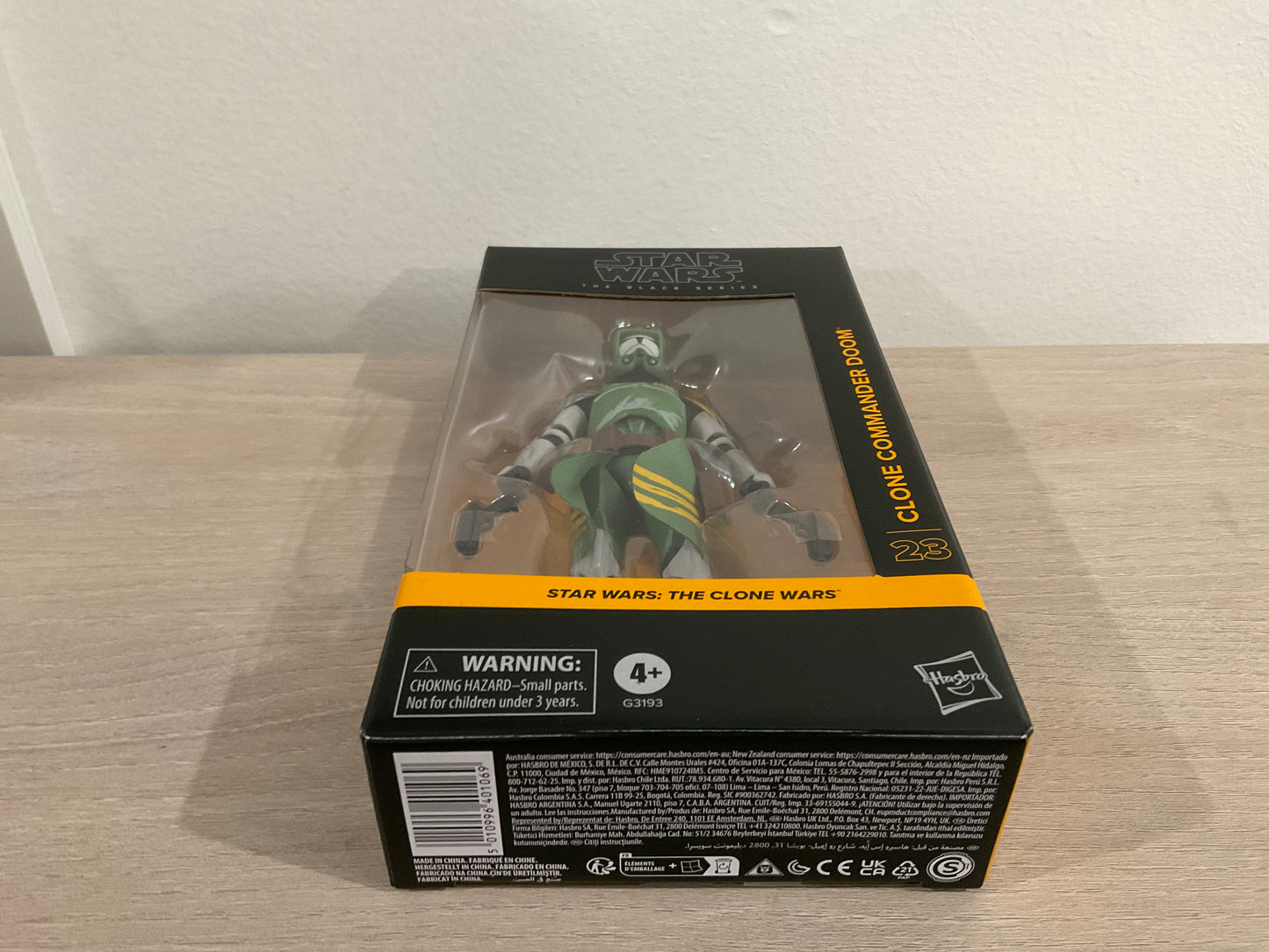 Star Wars The Black Series Clone Commander Doom – The Clone Wars 6-Inch Action Figure