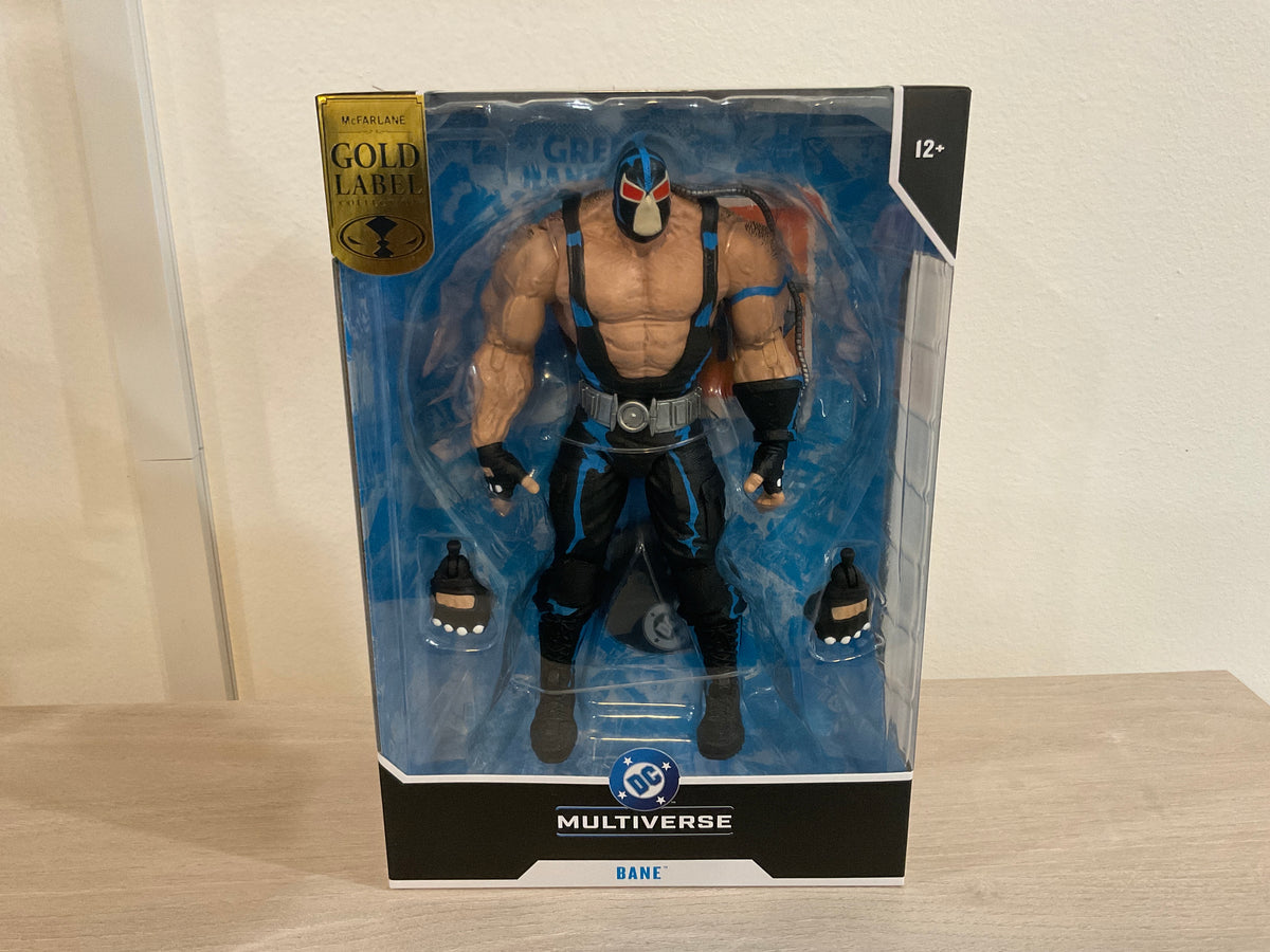 DC Multiverse Bane (Knightfall) Mega Figure Gold Label McFarlane Toys