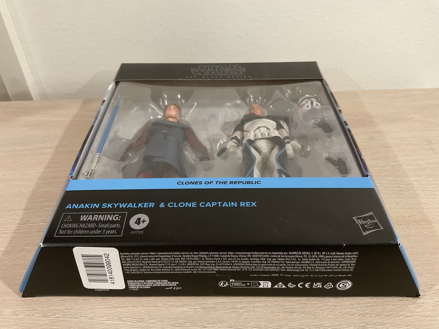 Anakin Skywalker & Clone Captain Rex Action Figure Set – Star Wars The Black Series