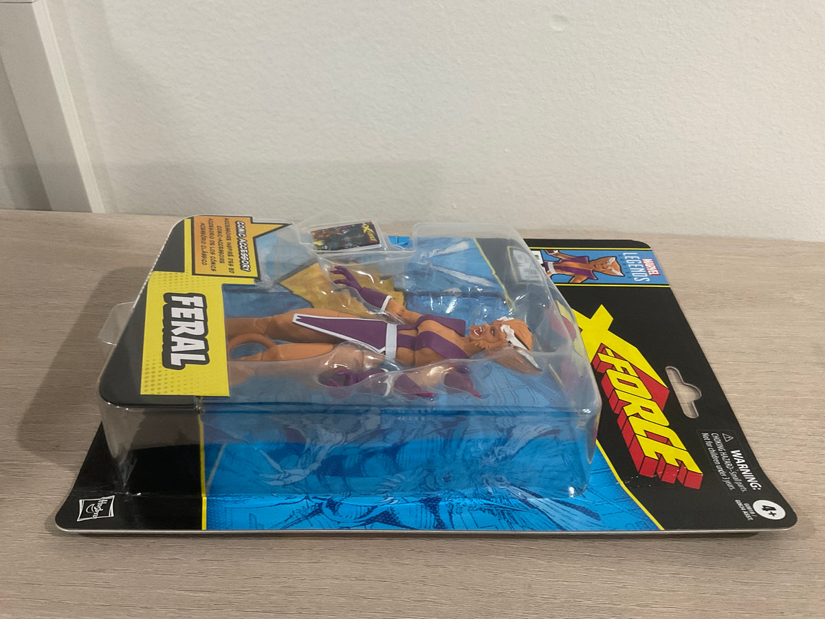 Marvel Legends Series Feral (X-Force & X-Men Comics-Inspired) – 6-Inch Action Figure - Substandard Card 2