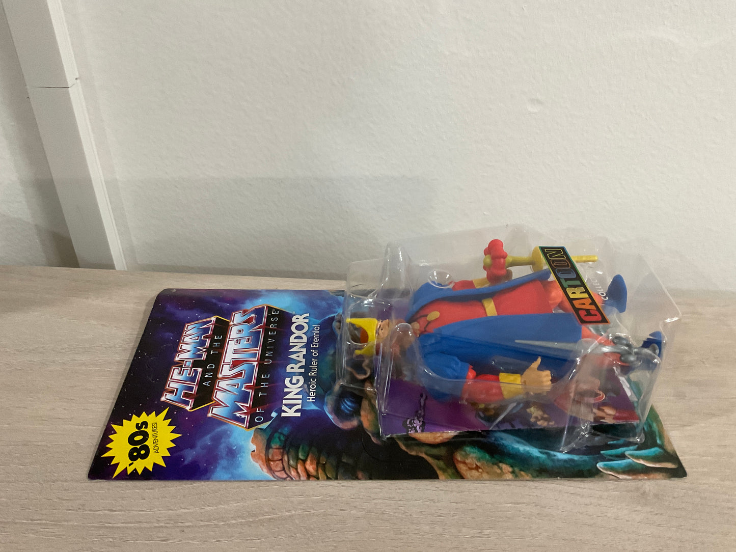 Masters of the Universe Origins King Randor Cartoon Collection 5.5-Inch Figure Mattel - Substandard Card 1