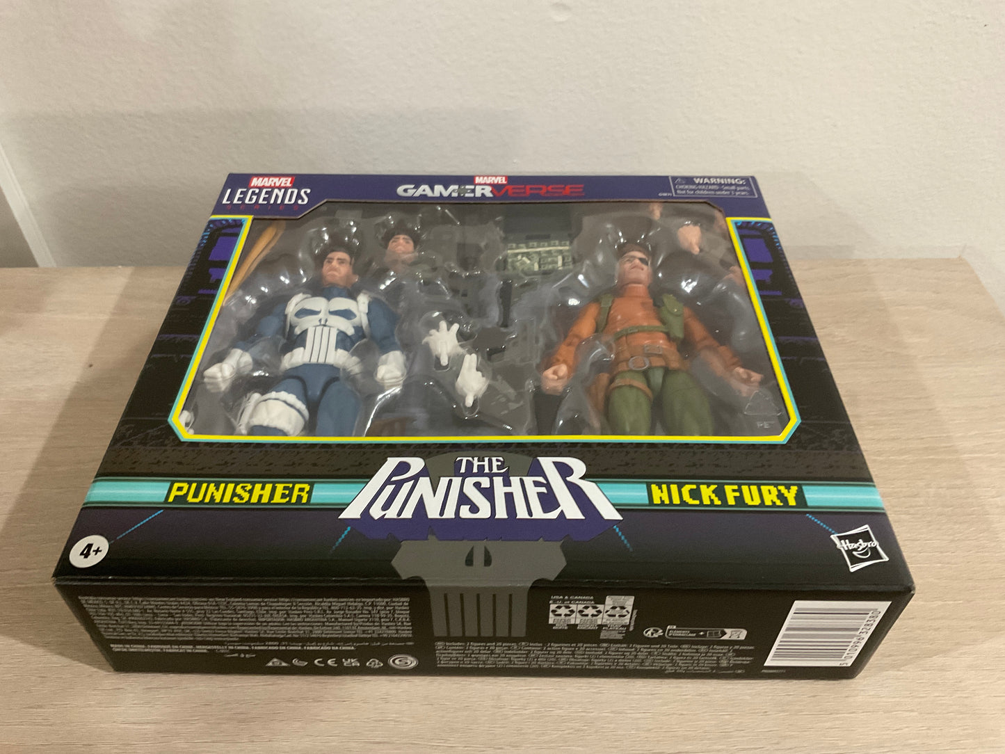 Marvel Legends Series Gamerverse Punisher & Nick Fury (6-Inch Collector Set)