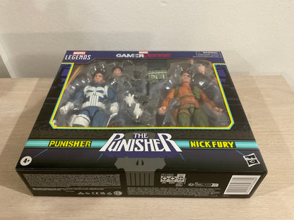Marvel Legends Series Gamerverse Punisher & Nick Fury (6-Inch Collector Set)