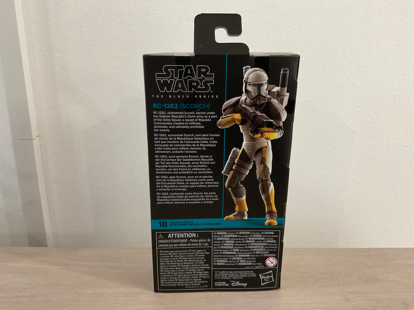 Star Wars Black Series RC-1262 Scorch Republic Commando Gaming Greats 6-Inch Figure