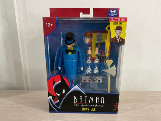 McFarlane DC Direct BTAS Mad Hatter Wave 7 Build-A-Figure Clock King 6-Inch Figure