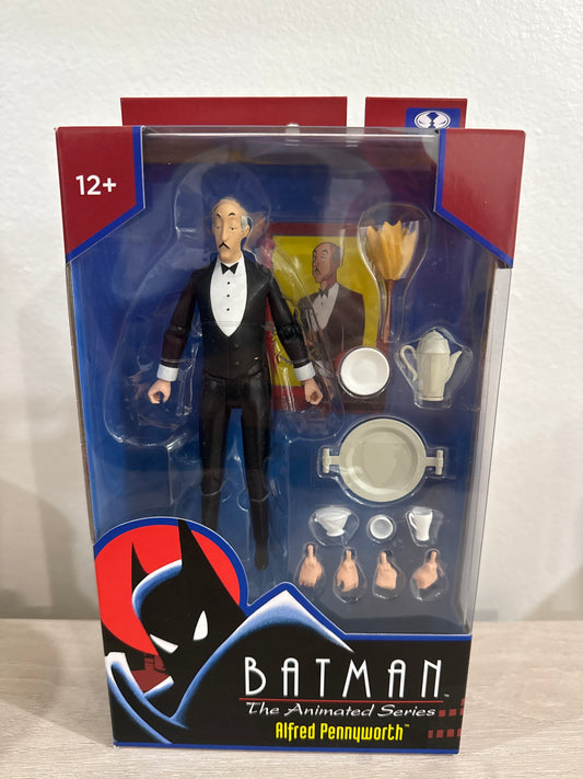McFarlane Toys Batman: The Animated Series Alfred Pennyworth 6" Action Figure