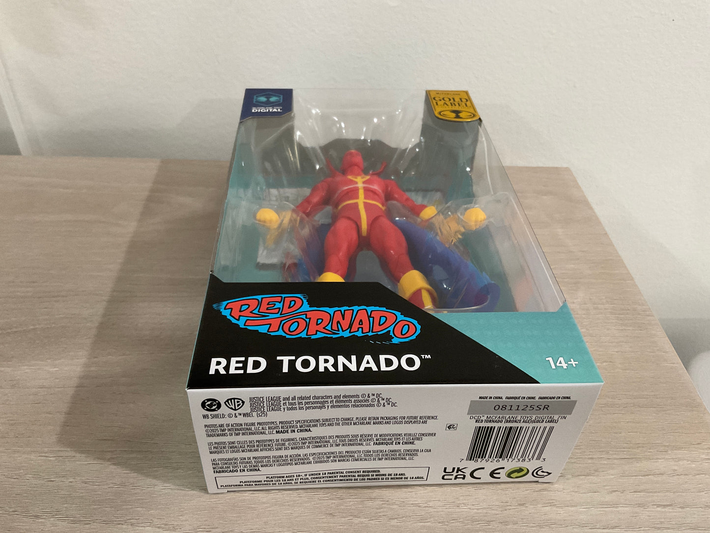 Red Tornado (DC: The Bronze Age) 7-Inch Action Figure with McFarlane Toys Digital Collectible