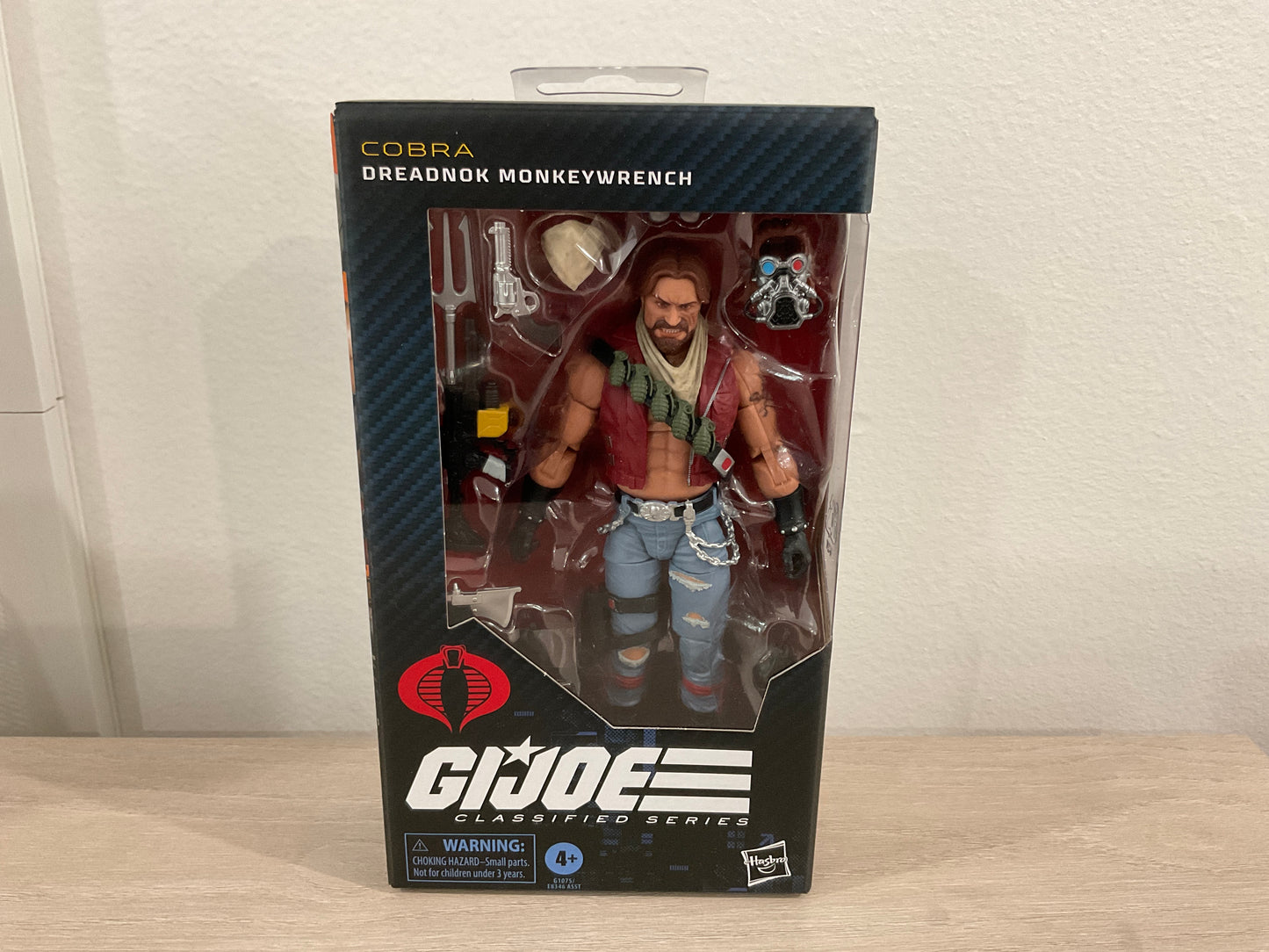 G.I. Joe Classified Series Monkeywrench – #167 Dreadnok 6" Action Figure