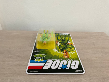 G.I. Joe Super7 ReAction+ Duke (Glow Patrol - Green) 4" Action Figure