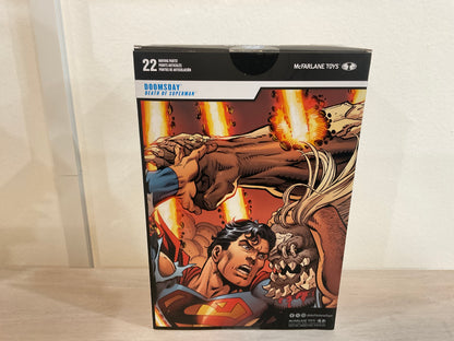 DC Multiverse Doomsday (Death of Superman) Mega Figure Gold Label McFarlane Toys