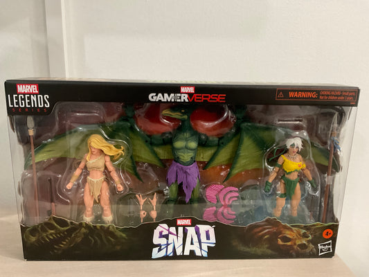 Marvel Legends Gamerverse: Marvel SNAP Savage Land 3‑Pack — SDCC 2025 Exclusive