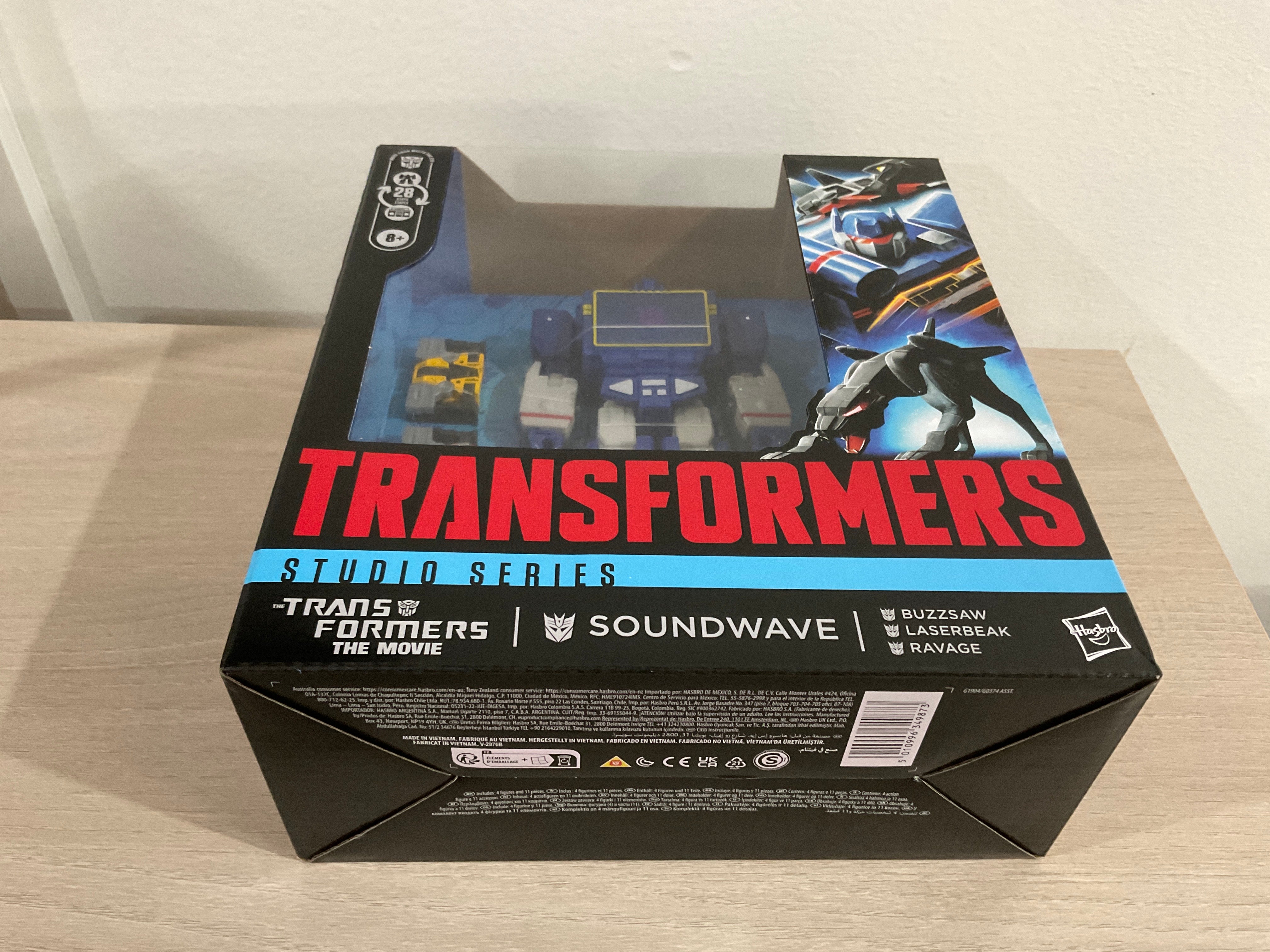 Transformers Studio Series 86 Soundwave Leader Class Figure
