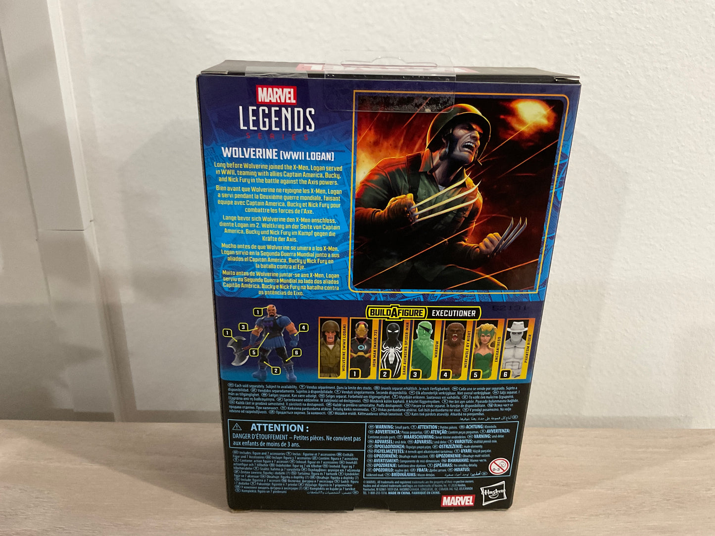 Marvel Legends Series Wolverine (WWII Logan) 6-Inch Action Figure