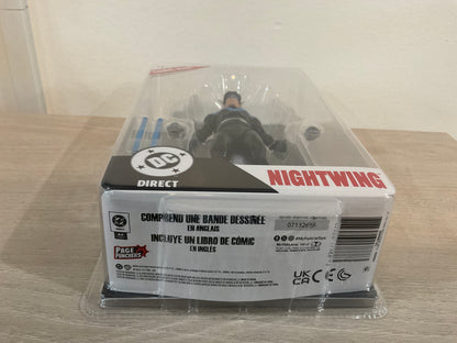 DC Direct Page Punchers Wave 14 Nightwing #81 7" Action Figure with Comic