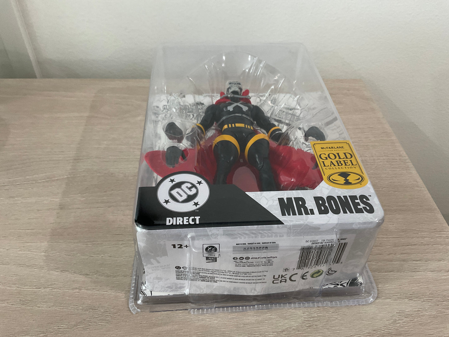 Mr. Bones (Infinity Inc. #16) Gold Label 7" Action Figure w/ Lithograph – McFarlane DC Multiverse (Substandard)