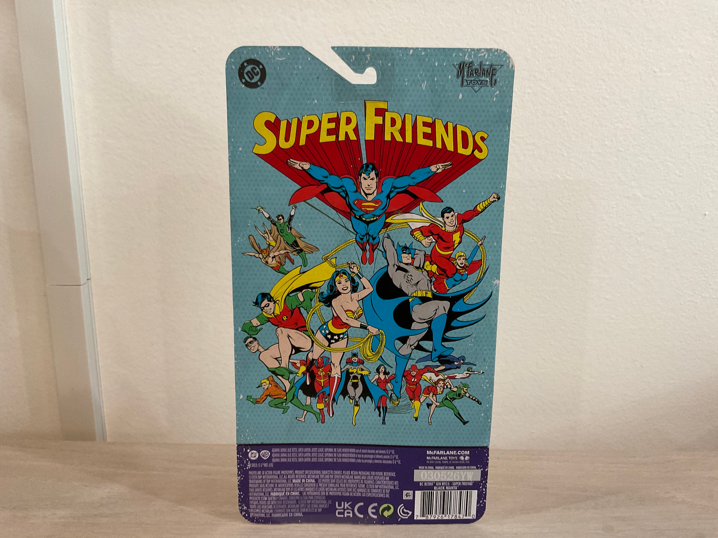 DC Retro Black Manta (Super Friends) 6-Inch Action Figure