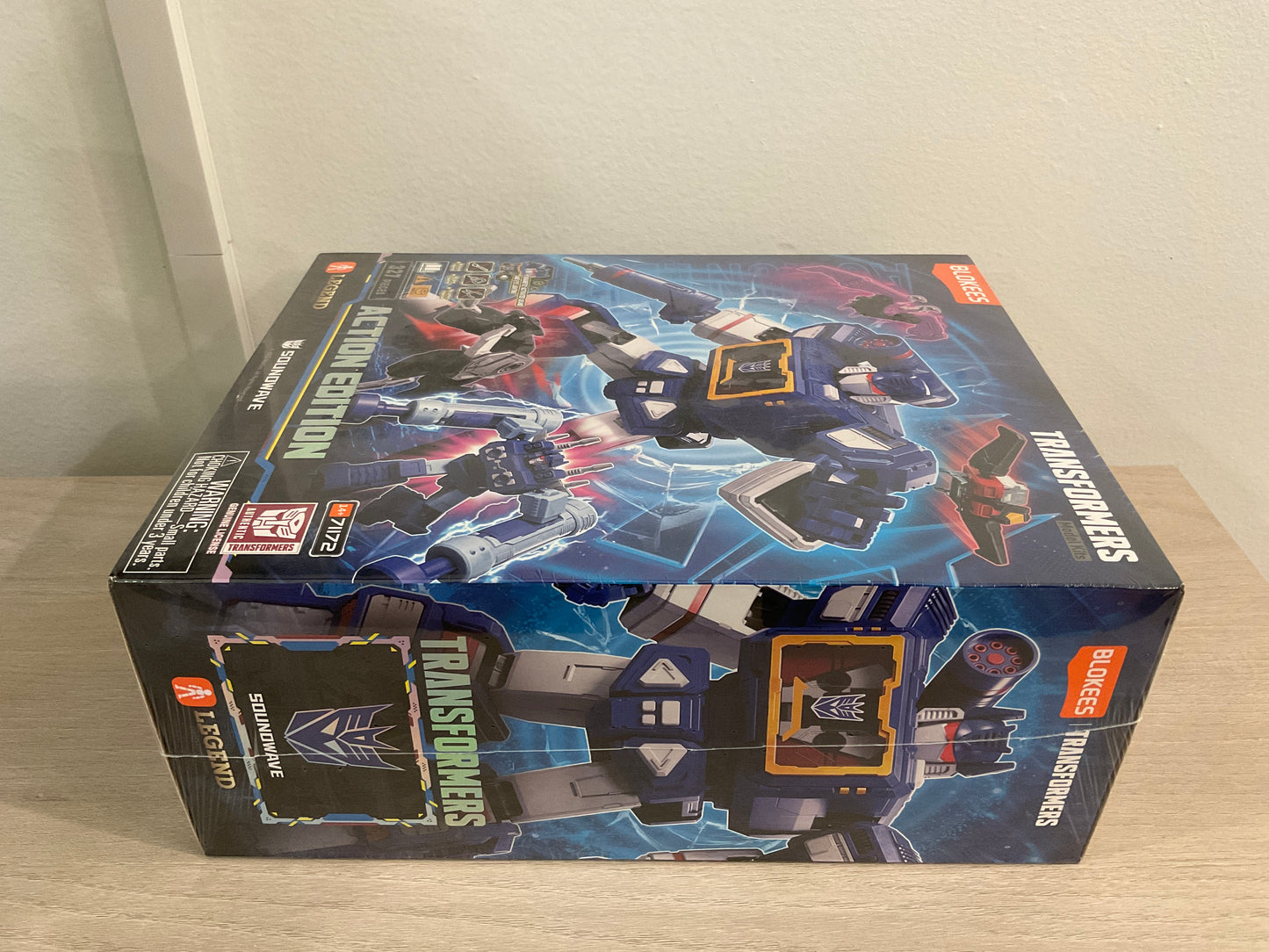 Transformers Action Edition G1 Soundwave AE03 Blokees Model Kit