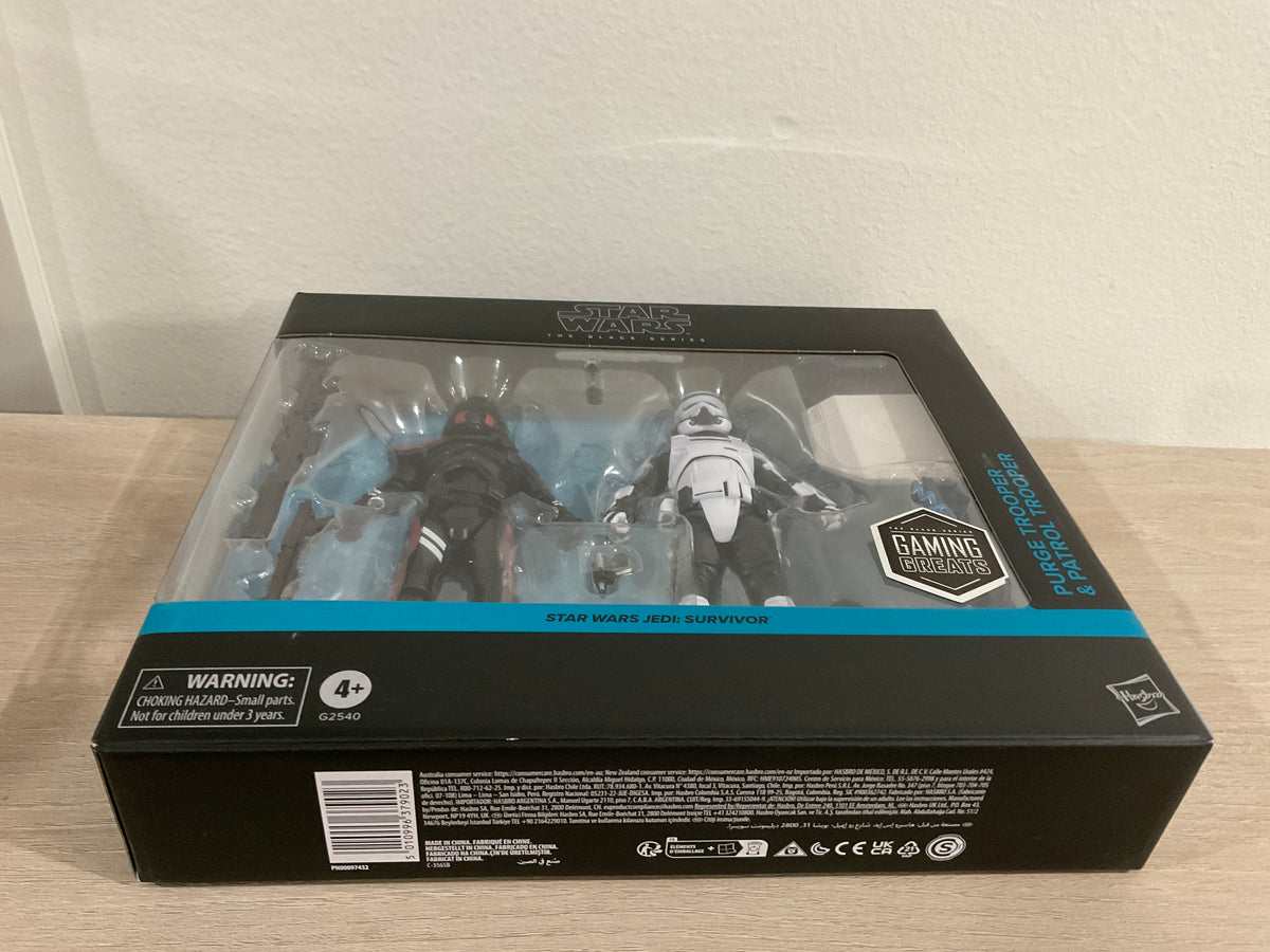 Star Wars The Black Series Purge Trooper & Patrol Trooper 6" Action Figure 2-Pack