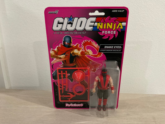 G.I. Joe ReAction+ Snake Eyes (Ninja Force) 3.75-Inch Action Figure