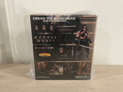 Mezco One:12 Collective Conan the Barbarian (1982) War Paint Edition 1:12 Scale Action Figure