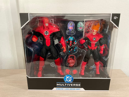 DC Multiverse Atrocitus MegaFig & Red Lantern Corps Green Lantern 7-Inch Scale Action Figure 2-Pack