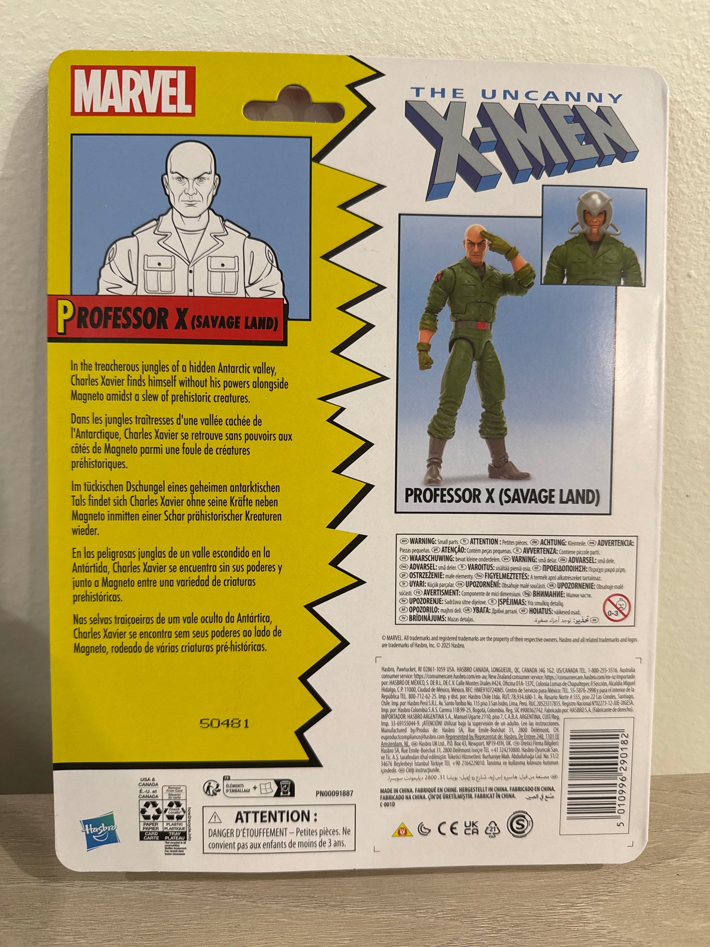 Marvel Legends Series Professor X (Savage Land) 6-Inch Action Figure – Target Exclusive