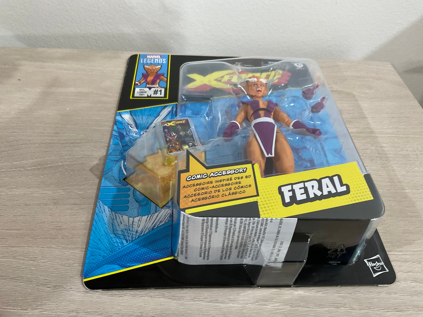 Marvel Legends Series Feral (X-Force & X-Men Comics-Inspired) – 6-Inch Action Figure