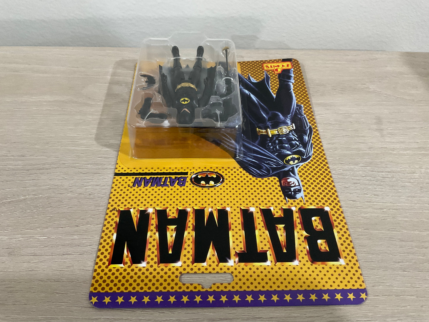 Mezco Batman (1989) 5 Points Figure Collection Batman 3.75" Retro Cardback