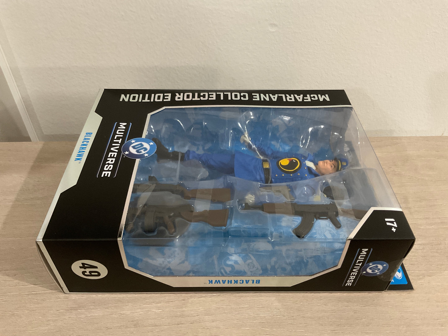 DC McFarlane Collector Edition Wave 13 #49 Blackhawk (DC Classics) 7″ Action Figure
