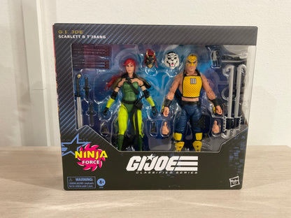 G.I. Joe Classified Series #212 – Ninja Force Scarlett & T'Jbang