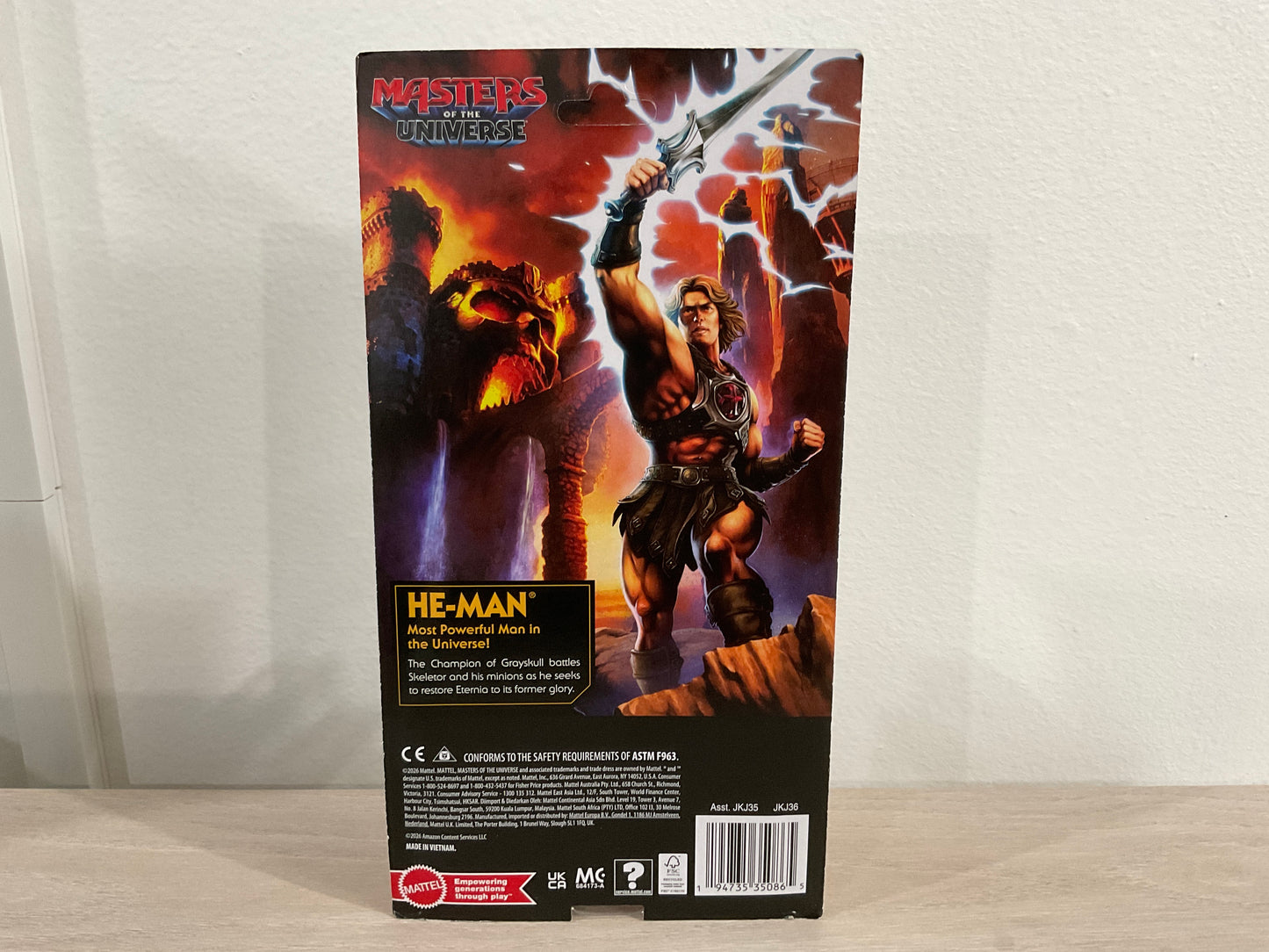 MOTU Origins He-Man 2026 Movie Nick Galitzine 5.5-Inch Action Figure Mattel #1