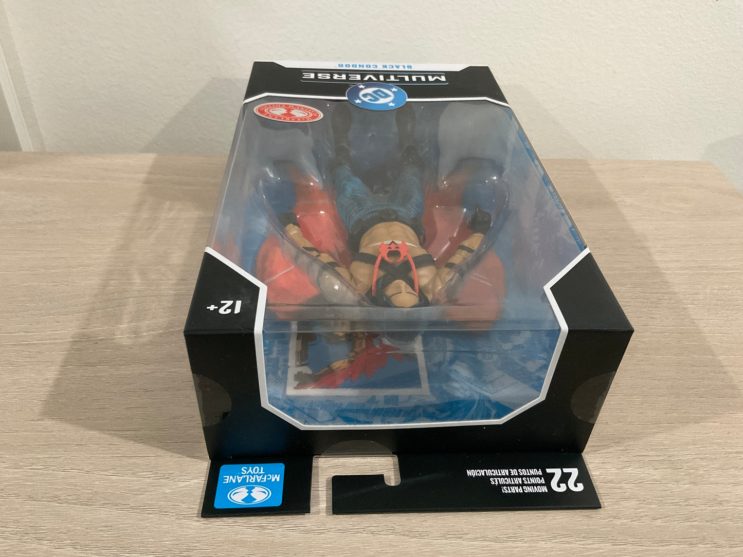 McFarlane DC Multiverse Black Condor (DC Classic) Red Platinum Edition 7-Inch Action Figure