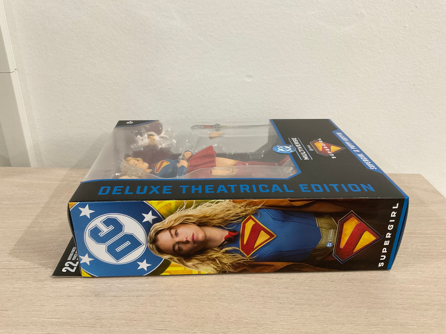 McFarlane DC Multiverse Deluxe Theatrical Edition Supergirl Movie Supergirl & Baby Krypto 7-Inch Action Figure