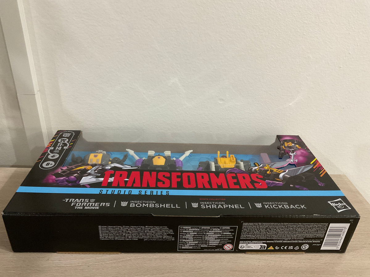 Transformers Studio Series The Transformers: The Movie MTMTE Collection Insecticons 3-Pack