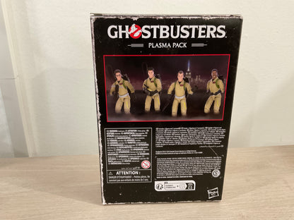 Ghostbusters Plasma Pack O-Ring Action Figure Set 40th Anniversary 3.75-In Hasbro (Substandard Box)