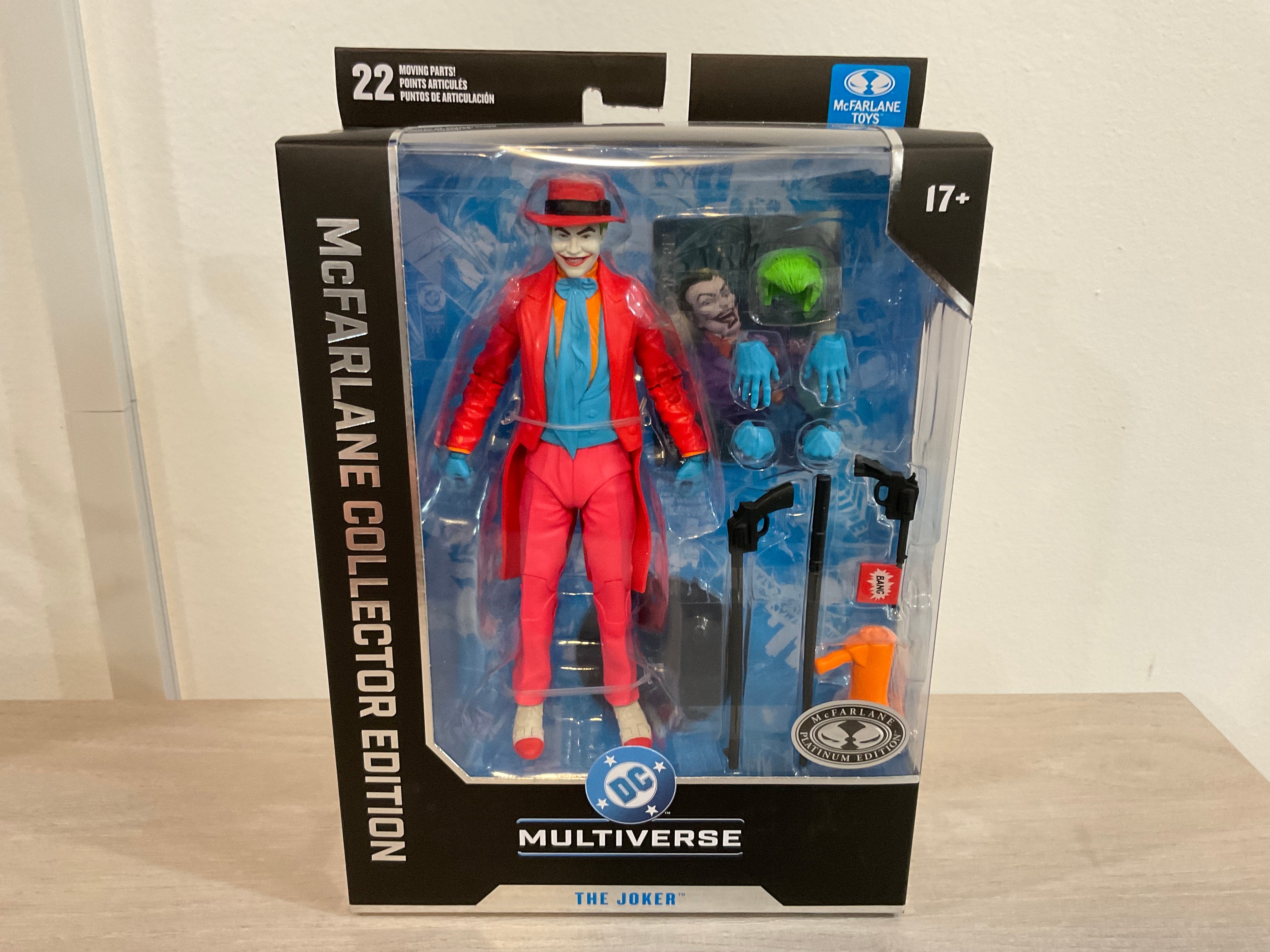 McFarlane Joker Platinum Chase Batman #57 7” Figure DC – Mr. J's Wonders