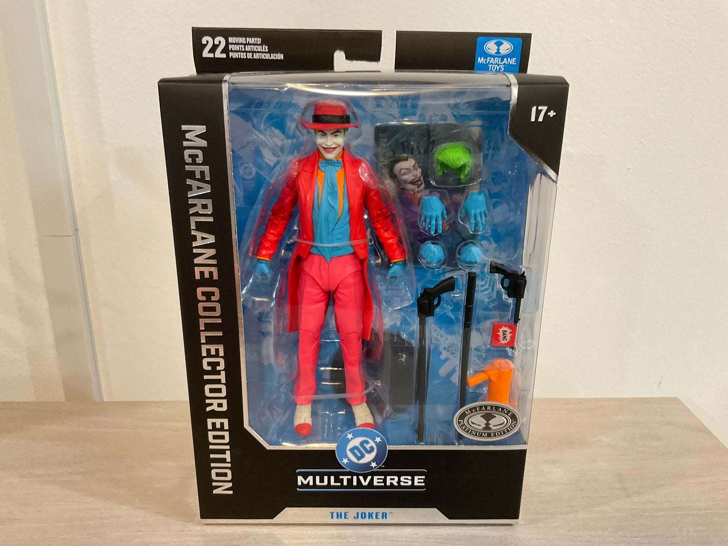 McFarlane DC Multiverse Joker (Batman #57) Platinum Chase 7-Inch Action Figure