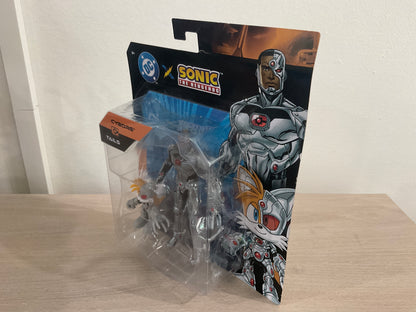 Sonic x DC Tails as Cyborg & Cyborg 2-Piece Action Figure Set
