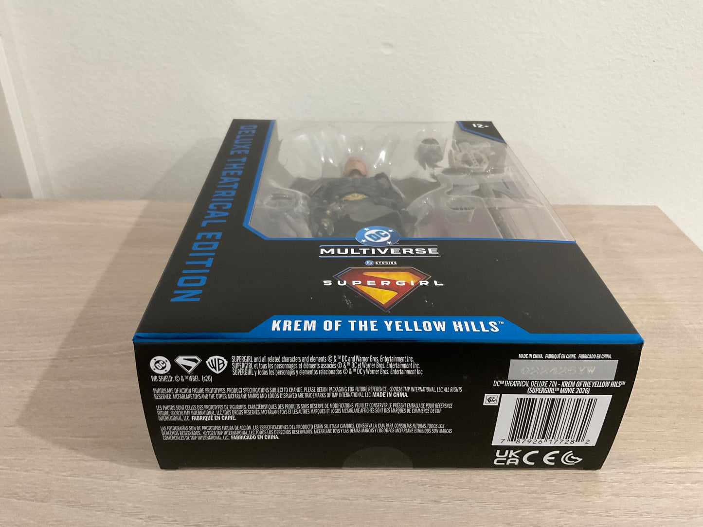 McFarlane DC Multiverse Deluxe Theatrical Edition Supergirl Movie Krem of the Yellow Hills 7-Inch Action Figure