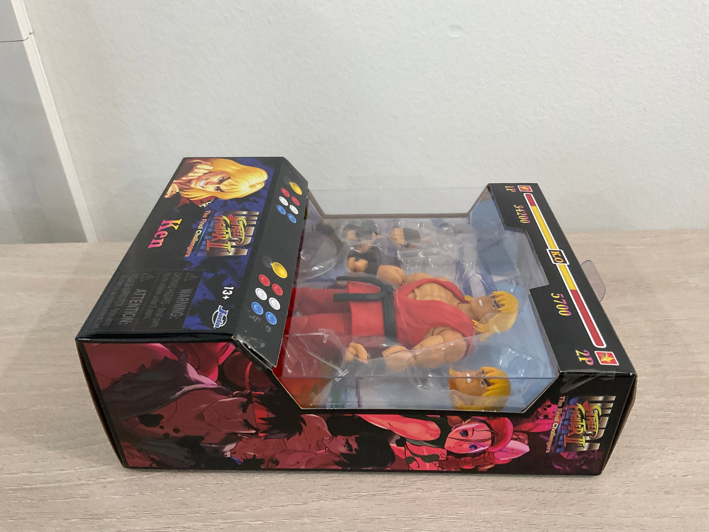 Street Fighter Ken Red Outfit 6-In Action Figure Jada Toys