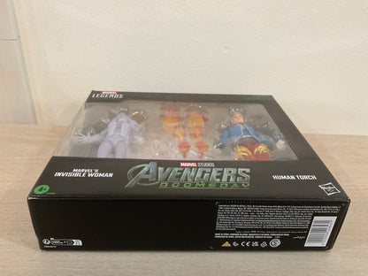 Marvel Legends Invisible Woman & Human Torch 2-Pack – Avengers: Doomsday 6-Inch Action Figures